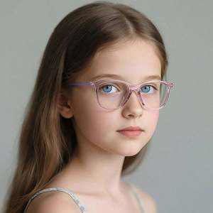 Lunettes optiques pour enfants TR90, anti-lumière bleue, avec logo personnalisé, mode 2025, pour garçons et filles, montures de lunettes pour étudiants - Product Image 1