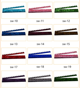 Mahjong américain de luxe personnalisable de 17,5 pouces en acrylique multicolore avec supports et pousseurs magnétiques, idéal pour la famille - Product Image 4