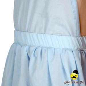 48BQA229 Yihong rêveuse fée bébé fille dentelle à volants robe d'été enfants modèle robe robe - Product Image 5