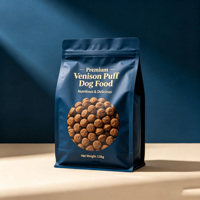 Nourriture pour chiots Venison Square 23% de protéines brutes, protéines animales et végétales mélangées, soutient la croissance des os et des muscles pour chats et chiens de toutes les générations