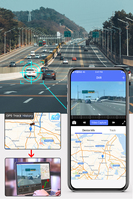 Cámara para Auto de Doble Lente con Pantalla de 3 Pulgadas, 4G LTE, Monitoreo de Video en Tiempo Real, GPS y WiFi