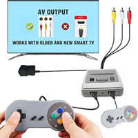 Console de jeux vidéo rétro miniature SFC621 4K, compatible avec SNES, console domestique avec jeux SFC620 intégrés, manette filaire, cadeau pour enfants