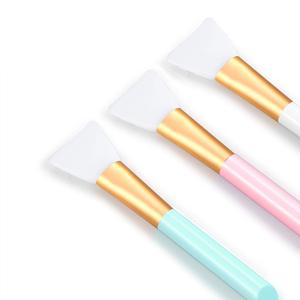 Hai mặt Silicone mặt nạ trên khuôn mặt bàn chải DIY vẻ đẹp mềm nhựa đầu Silicone điều chỉnh thanh Tự làm mặt nạ bùn công cụ - Product Image 3