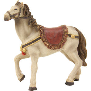 Figuras de Natividad ZICOM, Caballo de 12 cm de Altura, Compatible con Figuras de 9-11 cm, Figura y Juguete Navideño, Alemania (9006935239751) - Product Image 1