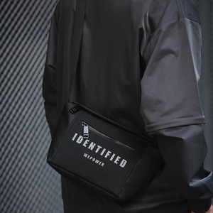 Sac bandoulière haut de gamme personnalisé avec logo pour homme, fermeture éclair, mode, fonctionnel, petit format - Product Image 6