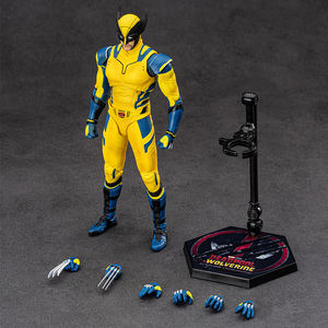 Giocattoli ZD 7 pollici in scala 1/10 personaggi del <span class=keywords><strong>film</strong></span> Action figure originali <span class=keywords><strong>film</strong></span> deadpool Wolverine 18cm PVC ABS mobile in plastica - Product Image 1