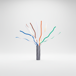 Câble LAN CAT6 UTP CCA, bande passante 250 MHz, prise en charge du POE, surveillance, <span class=keywords><strong>connexion</strong></span> de périphériques VOIP - Product Image 1