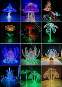 Luces Navideñas LED Personalizadas <span class=keywords><strong>Lucas</strong></span> De Navidad, Motivo 3D de Globo Aerostático Iluminado, Decoración Navideña Comercial Preiluminada - Product Image 6