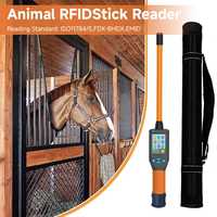 Lector Escáner Portátil de Microchips RFID para Ganado 134.2KHz FDX-B, Identificación de Mascotas, Bovinos y Ovinos