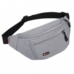 Sac banane de loisirs en tissu Oxford pour homme, sac de poitrine sportif, sac de ceinture étanche pour le cyclisme en montagne - Product Image 1