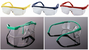 UV 프루프 보안경 편안한 랩어라운드 렌즈 스크래치 방지 보호 안경, 사이드 익스텐션 안전 고글 착용 - Product Image 4