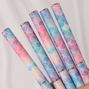 Pinceau à ongles personnalisé avec logo, manche métallique, tête unique, poils doux en nylon végétalien, pour colle, gel, liner, dégradé ombré, manucure - Product Image 4