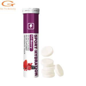 Chumita Gotobeauty Vente directe usine OEM Comprimés effervescents d'électrolytes hydratants Vitamine C Suppléments à base de plantes pour adultes et sportifs - Product Image 2