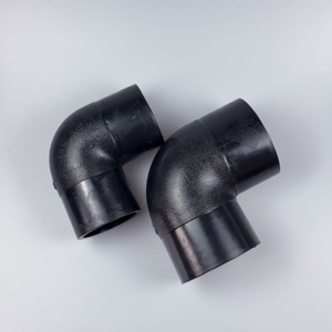 ข้อต่อท่อ HDPE SDR11 PE100 คุณภาพสูง ขนาด 110 มม. ข้องอ 90 องศา แบบขัดเงา - Product Image 6