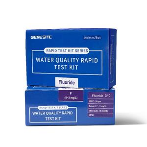 Wasserqualität Schnelltest-Kit Fluorid-Bereich 0-3mg/L für Trinkwasser, Pools & Spas, Aquarien Zuverlässiges Wasser-Chemie-Testkit - Product Image 1