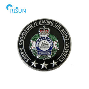 Pièces commémoratives personnalisées de la Faisceau de Forces du Nouvel-Angleterre (NSW) avec drapeau australien, médaille de vétéran, pièce de défi sur mesure Australie - Product Image 6