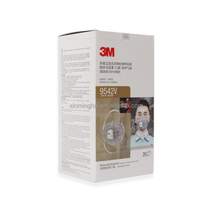 <span class=keywords><strong>Masque</strong></span> respiratoire jetable KN95 avec filtre à <span class=keywords><strong>charbon</strong></span> <span class=keywords><strong>actif</strong></span> 9542V, anti-poussière et anti-buée, vente en gros - Product Image 6