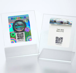 สติกเกอร์ป้องกันการปลอมแปลงแบบเลเซอร์วัส<span class=keywords><strong>ด</strong></span>ุปลอ<span class=keywords><strong>ด</strong></span>ภัยพร้อมคิวอาร์โค้<span class=keywords><strong>ด</strong></span> ฉลากความปลอดภัยสำหรับผลิตภัณฑ์<span class=keywords><strong>เด็ก</strong></span>และนมผง - Product Image 2