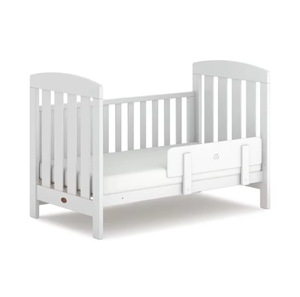 Cuna Moderna Europea de Madera Blanca para Bebés y Niños con Estructura de Madera Maciza Resistente para Dormitorio y Sala de Estar - Product Image 3