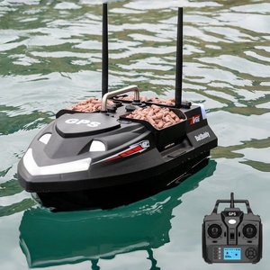 เรือตกปลา Flytec V802Pro พร้อมระบบ GPS และโซนาร์ Balik Bulucu  ความสามารถในการตกปลาด้วยโซนาร์  160 จุดยึดสมอ  4 ช่องใส่เหยื่อ  เสาอากาศคู่ - Product Image 1