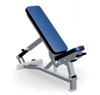 Équipement de fitness de gymnastique commerciale inclinaison de banc réglable/plat/déclin haltère haltérophilie exercice de sit-ups