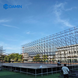 बड़े अवसर पर स्टील लेयर स्टेज प्लेटफॉर्म, चल मचान लेयर ट्रस स्टेज ट्रस स्टेज - Product Image 4