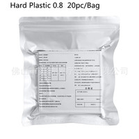 Feuilles de thermoformage pour laboratoire dentaire, gouttières orthodontiques, souples et rigides, 1,0/1,5/2,0 mm, 10/15/20 pièces, matériau de thermoformage