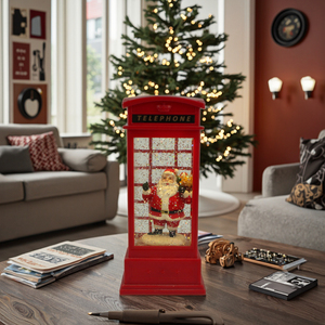 Modelo <span class=keywords><strong>de</strong></span> estatuilla <span class=keywords><strong>de</strong></span> Papá Noel cabina telefónica luz nocturna 3D artesanías <span class=keywords><strong>de</strong></span> <span class=keywords><strong>resina</strong></span> personalizadas regalos <span class=keywords><strong>de</strong></span> globo <span class=keywords><strong>de</strong></span> nieve <span class=keywords><strong>de</strong></span> Navidad adornos <span class=keywords><strong>de</strong></span> Arte <span class=keywords><strong>de</strong></span> mesa - Product Image 1