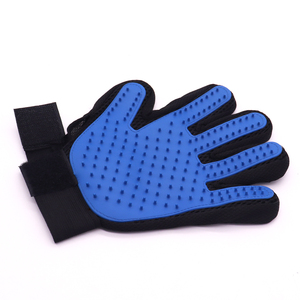 Guantes de Silicona TPR para el Cuidado de Mascotas, <span class=keywords><strong>Cepillo</strong></span> para Eliminar <span class=keywords><strong>Pelo</strong></span> de Perros y Gatos, Venta al Por Mayor, OEM, Personalizados - Product Image 4