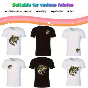 Pegatinas Termoadhesivas Personalizadas con Diseño <span class=keywords><strong>de</strong></span> Boca <span class=keywords><strong>de</strong></span> Bajo Abierta, Ideales para Camisetas, Jeans, Sudaderas, Bolsas <span class=keywords><strong>de</strong></span> Lona, Mochilas y Almohadas - Product Image 4