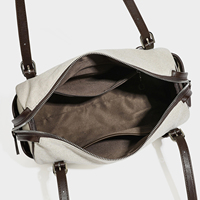 Sacs à bandoulière personnalisés pour femmes en toile avec fermeture éclair, sacs à main pour trajets quotidiens, sacs sous le bras, design tendance, vente en gros