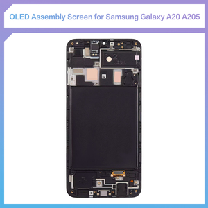 Écran tactile OLED de remplacement pour téléphone portable de 6,4 pouces, assemblage de numériseur pour <span class=keywords><strong>Samsung</strong></span> <span class=keywords><strong>A20</strong></span> A205 - Product Image 5