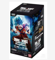 Boîte de boosters mondiale de fusion japonaise Deluxe Bandai Dragon Ball TCG FB10 CROSS FORCE 123 types Super Rares pour collectionneurs de cartes anime