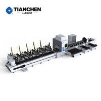 Machine de découpe laser à fibre multifonctionnelle pour tubes et tuyaux métalliques avec contrôle Cypcut et rail de guidage HIWIN Tianchen TM230A