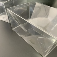Boîte d'emballage en plastique acétate boîte transparente PVC PET boîte transparente avec verrouillage automatique Auto-Bottom