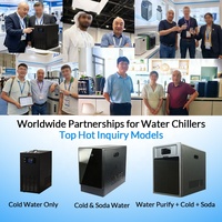 Sistema de Agua Instantáneo Frío y Caliente Bajo Encimera con Grifo Táctil Inteligente y Dispensador de Soda
