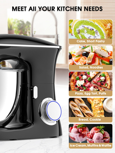 LDW-1554 professionnel 1500W 6.5L <span class=keywords><strong>robot</strong></span> de cuisine batteur sur socle <span class=keywords><strong>pour</strong></span> <span class=keywords><strong>pain</strong></span> et gâteau mélangeurs de nourriture de pâte planétaire - Product Image 6