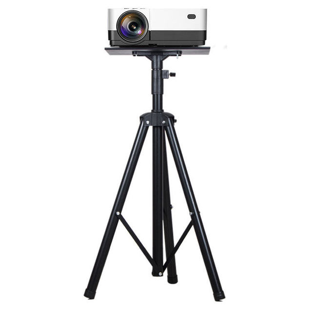High Quality Adjustable Height Floor Metal Tripod Projection Stand for Home Theater Projectors Computer Laptop