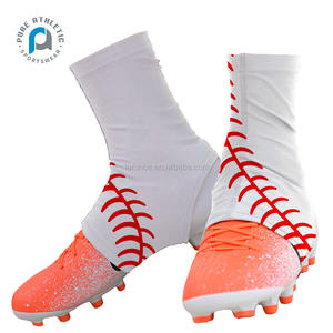 Reine Großhandel Baseball Fußball Stollen Cleat Covers Benutzer definierte Fußball Spats American Football Touch Rugby Zubehör - Product Image 2