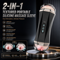 2026 Elektrischer Masturbator für Männer mit starkem Vibrator und intelligentem Sound – 2-in-1 Automatischer Masturbator für Herren