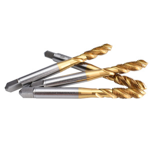 ดอกต๊าปเกลียว Voket รุ่น M1.4 M1.8x0.2 M2 M3x0.35 M4 M6x0.75 เคลือบ TiCN สำหรับเหล็ก - Product Image 3