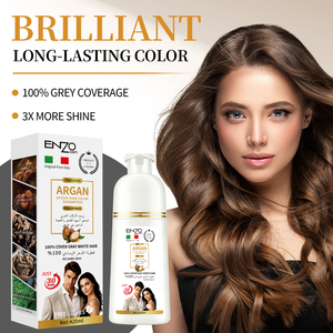 Shampoo colorant capillaire à l'extrait d'argan, permanent en 5 minutes, best-seller, couvrant les <span class=keywords><strong>cheveux</strong></span> <span class=keywords><strong>gris</strong></span> ou blancs - Product Image 6