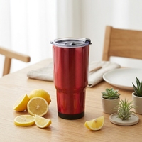 Gobelet isolé de 20 oz tasse à café automatique sous vide tasse Termos écologique double paroi en acier inoxydable thermos tasse à bière tasse