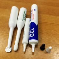 Tube en plastique pour crème liquide pour chien et chat D13mm D16mm D19mm 5ml 10ml avec bouchon à vis et logo personnalisé