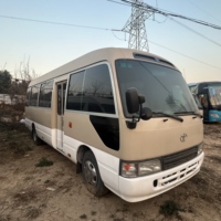 Autobus d'occasion de bonne qualité 23 sièges À-yota Coaster 2018 ans Bus de passagers en bon état Bus Coster utilisé
