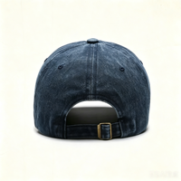 Gorra de Béisbol Vintage de Algodón Lavado con Bordado 3D, Unisex, 6 Paneles, Ajustable, Estilo Dad Hat, Logotipo Personalizado, Deportiva, con Visera Curva
