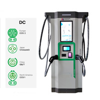 Chargeur EV à double sortie certifié CE DC 60 kW 250A CCS2 à CCS1 120kW 250kW 320kW 240kW Chargeur rapide pour véhicule électrique