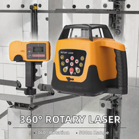 Niveau laser rotatif auto-nivelant NEWMAN avec récepteur, laser rotatif haute précision pour la construction, le nivellement et la mise en plan des terrains