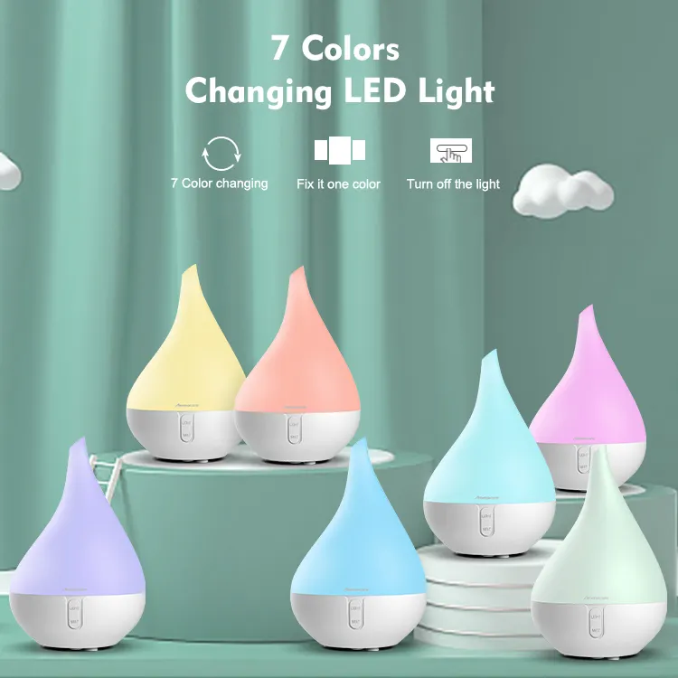 Home Scent Machine Electric 300Ml Ultrasonic Aromatherapy Aroma Essential Oil Diffuser