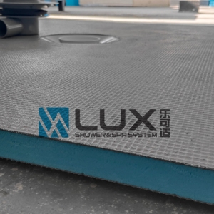 LUX <span class=keywords><strong>receveur</strong></span> de douche XPS carrelable de style moderne de taille personnalisée trou d'évacuation étanche isolé garantie de 5 ans pour les salles de bain humides - Product Image 5